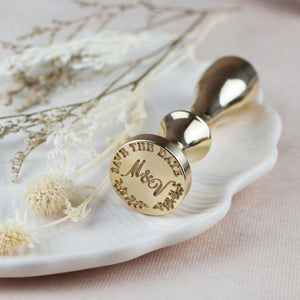 Siegelstempel personalisiert Design Hochzeit Lucia