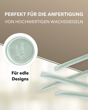 Siegelwachs (flexibel) für Pistole 7 mm, 6-er Pack Mint perlmutt