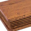Laden Sie das Bild in den Galerie-Viewer, Buchbox &quot;Antiqua Gold&quot; aus Massivholz, Luxus-Geschenkschatulle 21x12x6cm
