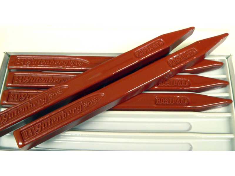 Siegellack / Postlack 10-er Pack Rot