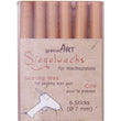 Laden Sie das Bild in den Galerie-Viewer, Siegelwachs (flexibel) für Pistole 7 mm, 6-er Pack Cappuccino
