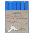 Laden Sie das Bild in den Galerie-Viewer, Siegelwachs (flexibel) für Pistole 7 mm, 6-er Pack Skyblue
